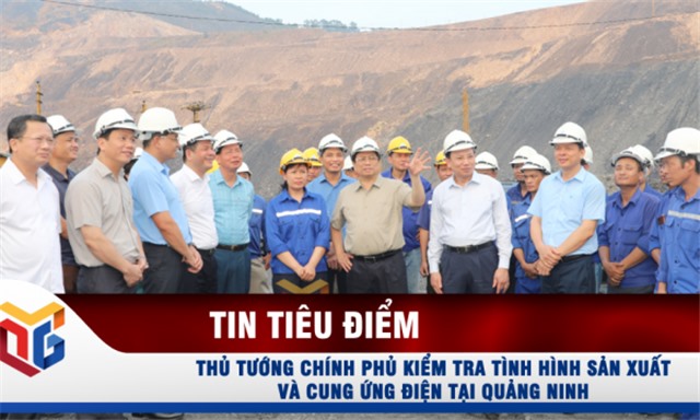 Thủ tướng Chính phủ kiểm tra tình hình sản xuất, cung ứng điện tại Quảng Ninh