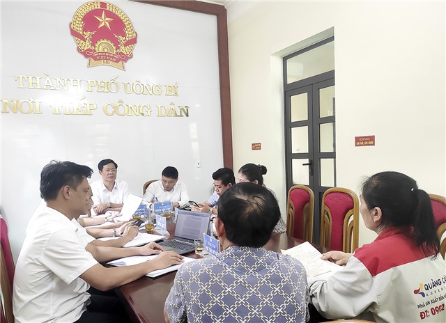 Thành phố tiếp công dân định kỳ giữa tháng 6