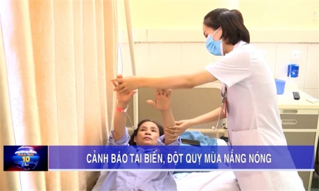 Cảnh báo tai biến, đột quỵ mùa nắng nóng