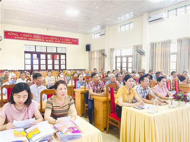 Hội nghị trợ giúp pháp lý năm 2023 tại phường Thanh Sơn