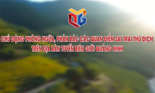 Chủ động đấu tranh, phản bác các quan điểm sai trái, thù địch trên địa bàn tuyến biên giới