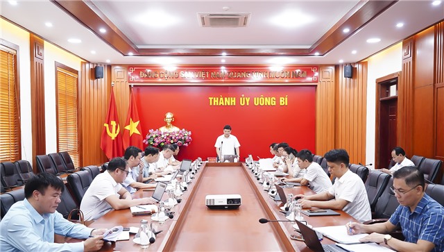 BTV Thành uỷ nghe và cho ý kiến một số nội dung quan trọng