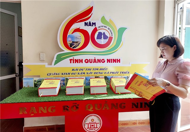 Uông Bí tích cực hưởng ứng và tham gia Cuộc thi tìm hiểu “Quảng Ninh 60 năm xây dựng và phát triển”