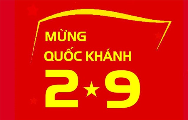 LỊCH NGHỈ LỄ QUỐC KHÁNH 2/9/2023