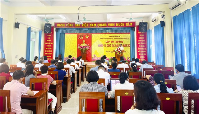 Bồi dưỡng nghiệp vụ công tác Dân vận năm 2023