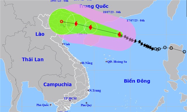 Công điện về việc chủ động ứng phó bão số 1 năm 2023