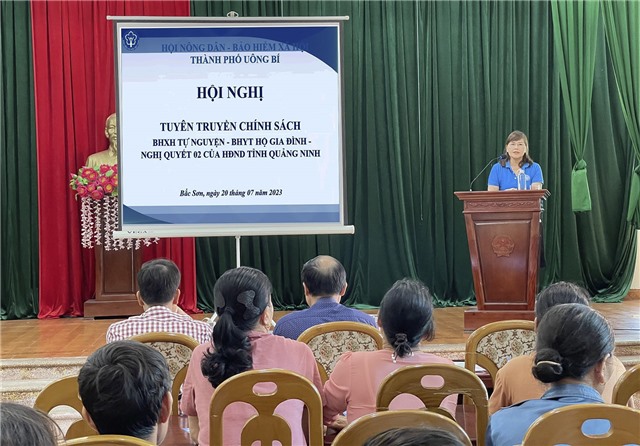 Hội nghị tuyên truyền chính sách BHXH tự nguyện, BHYT hộ gia đình tại phường Bắc Sơn