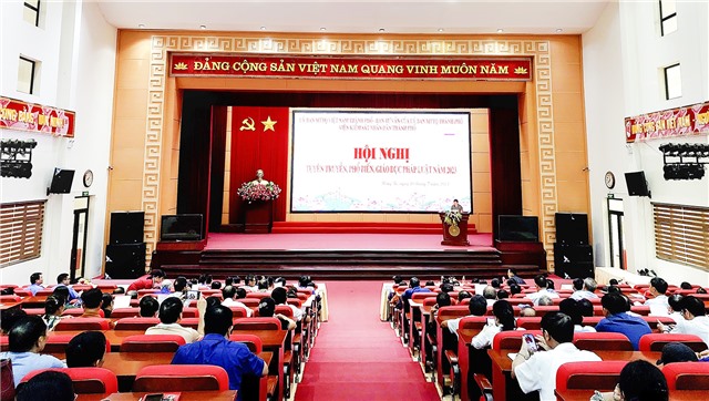 Hội nghị tuyên truyền, phổ biến pháp luật năm 2023