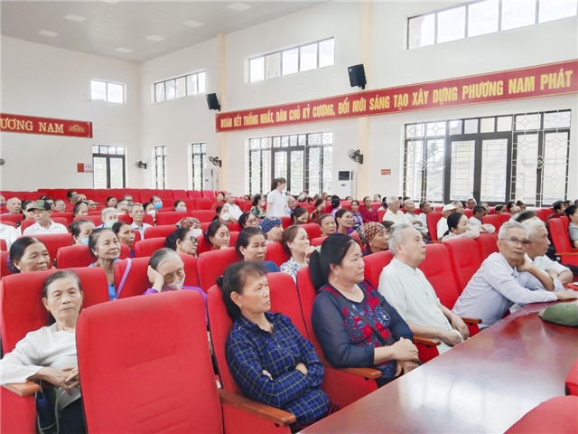 Phường Phương Nam tuyên truyền công tác chăm sóc và bảo vệ sức khỏe người cao tuổi năm 2023