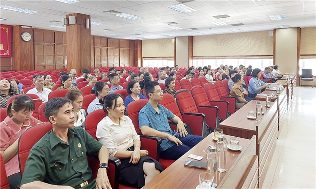 Phường Quang Trung tập huấn, bồi dưỡng nghiệp vụ, kỹ năng phố biển giáo dục pháp luật cho đội ngũ Hòa giải viên cơ sở năm 2023