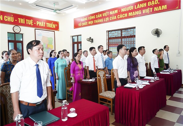 Kỳ họp thứ 8, HĐND phường Bắc Sơn khoá X, nhiệm kỳ 2021-2026