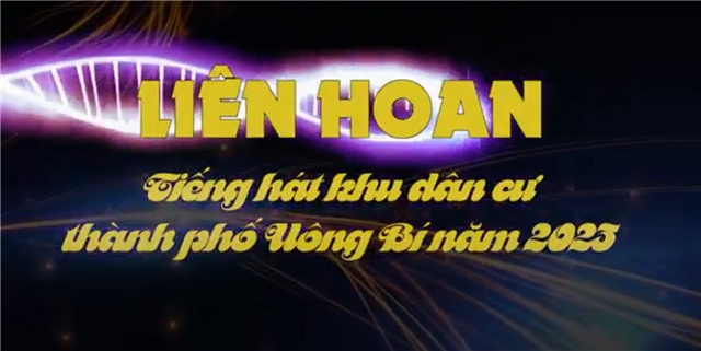 Liên hoan Tiếng hát khu dân cư thành phố năm 2023