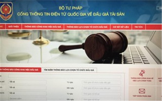 Sửa quy định đấu giá trực tuyến