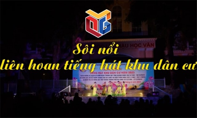 Sôi nổi liên hoan tiếng hát khu dân cư