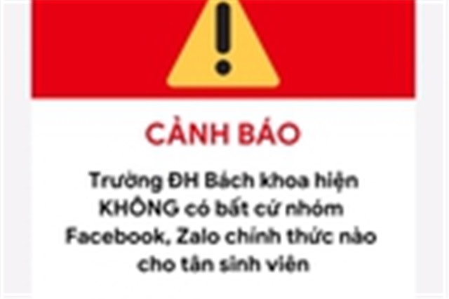 Cảnh báo các hội nhóm tân sinh viên tự phát