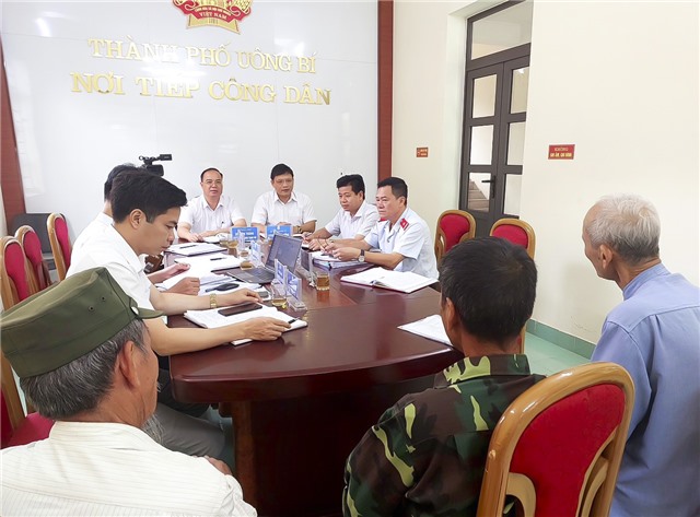 Thành phố tiếp công dân định kỳ tháng 8/2023