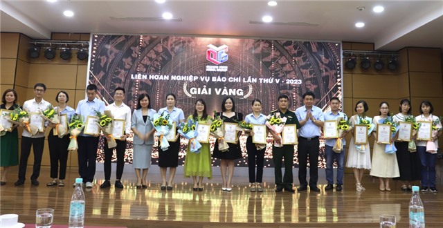 Lễ bế mạc và trao giải Liên hoan nghiệp vụ báo chí lần thứ V - năm 2023