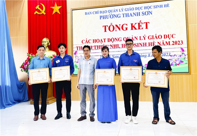 Phường Thanh Sơn tổng kết hoạt động hè năm 2023 và Hội thi Tìm hiểu 60 năm Quảng Ninh xây dựng và phát triển