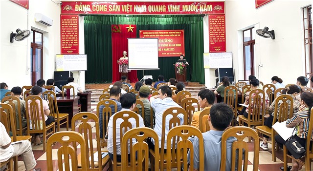 Phường Bắc Sơn khai mạc lớp bồi dưỡng kiến thức quốc phòng và an ninh cho đối tượng 4 năm 2023