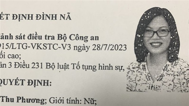 Trưởng Bộ phận Thư ký Tài chính Công ty AIC về nước đầu thú