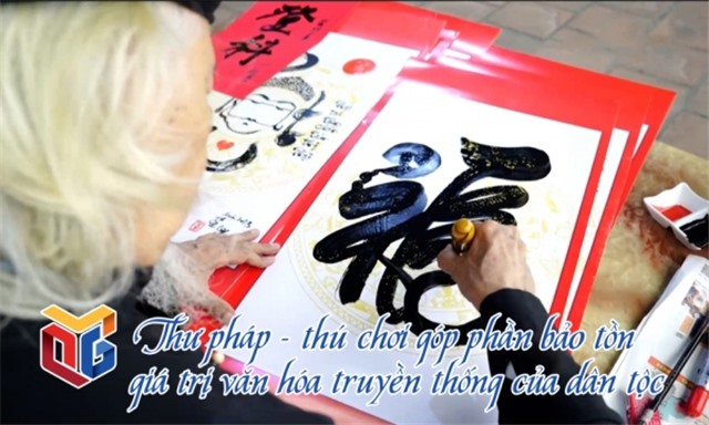 Thư pháp - thú chơi góp phần bảo tồn giá trị văn hóa truyền thống của dân tộc