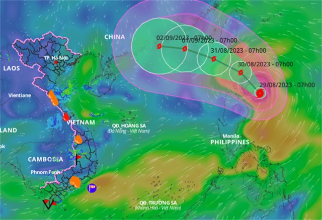 Sẵn sàng tổ chức cứu hộ, cứu nạn, hỗ trợ sơ tán dân khi có yêu cầu trước bão SAOLA