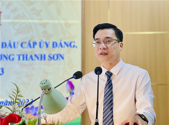 Phường Thanh Sơn đối thoại trực tiếp giữa người đứng đầu cấp ủy Đảng, chính quyền với Nhân dân năm 2023