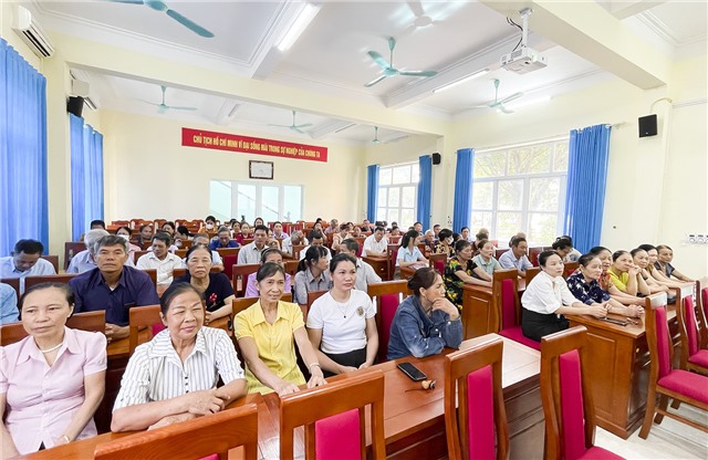 Hội Nông dân tỉnh tuyên truyền đối thoại chính sách đền bù GPMB, tái định cư khi nhà nước thu hồi đất
