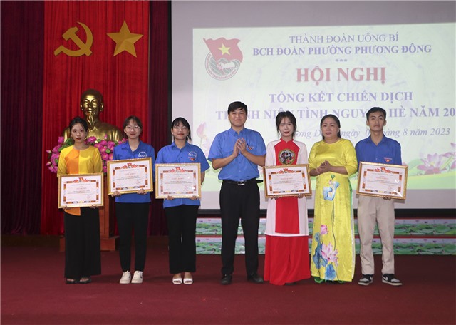 Ban chỉ đạo hè phường Phương Đông: Tổng kết công tác quản lý giáo dục thanh thiếu nhi hè năm 2023