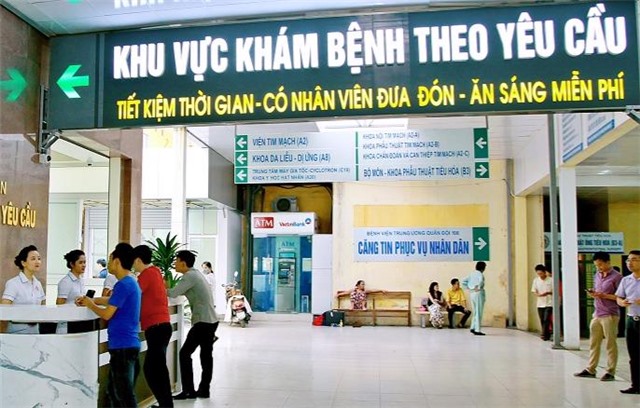 Từ ngày 15/8/2023: Giá giường bệnh theo yêu cầu từ 180.000 - 4.000.000 đồng/ngày