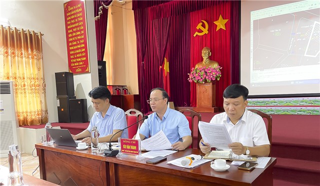 Hội nghị đối thoại giải quyết đề nghị, kiến nghị của các hộ gia đình liên quan đến Dự án Tuyến đường Yên Tử kéo dài 