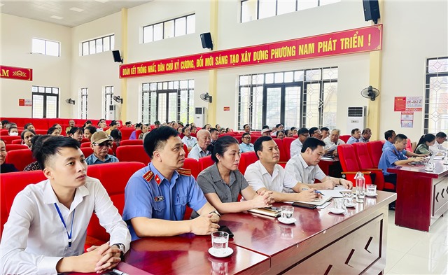 Tuyên truyền, phổ biến nội dung chuyên đề về nhận diện và phòng chống lừa đảo trực tuyến trên không gian mạng tại phường Phương Nam