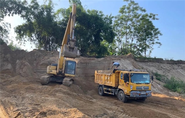 Khai thác khoáng sản trái phép, một cá nhân bị phạt hơn 650 triệu đồng