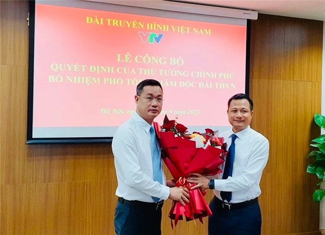 Nhà báo Đỗ Đức Hoàng nhận quyết định bổ nhiệm Phó Tổng Giám đốc Đài Truyền hình Việt Nam