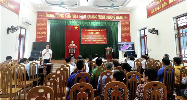 Công bố quy hoạch và lấy ý kiến tham vấn cộng đồng về nội dung báo cáo đánh giá tác động môi trường của Dự án đầu tư khai thác đất, đá làm vật liệu san lấp mặt bằng tại phường Bắc Sơn