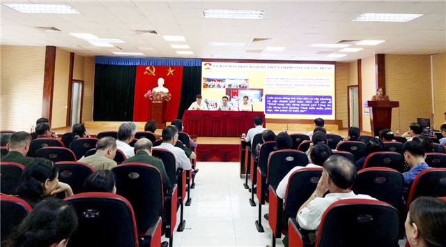 Phường Quang Trung đánh giá kết quả công tác Dân vận 9 tháng đầu năm và triển khai phương hướng, nhiệm vụ quý IV năm 2023