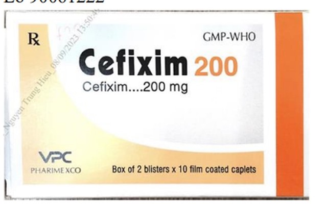 Các đặc điểm, dấu hiệu phân biệt thuốc Cefixime 200 giả và thuốc Cefixime 200 thật