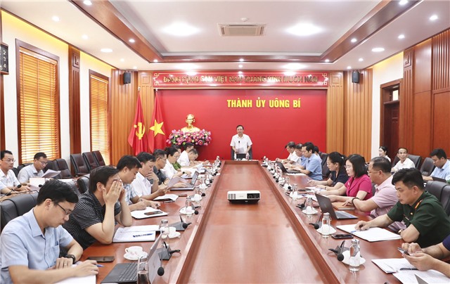 Giao ban đảng bộ xã, phường 9 tháng đầu năm, triển khai nhiệm vụ 3 tháng cuối năm