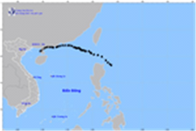 Tin cuối cùng về cơn bão số 3