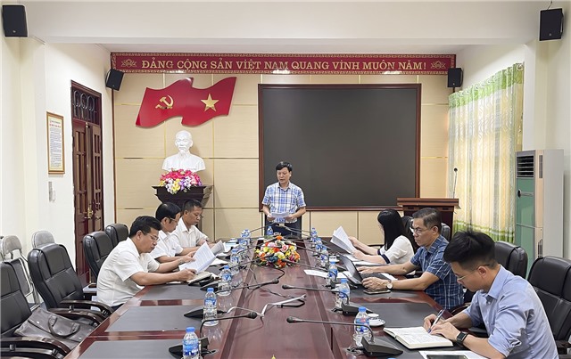 Đoàn giám sát HĐND thành phố làm việc tại Ban quản lý di tích và Rừng quốc gia Yên Tử về việc chấp hành các quy định trong quản lý và sử dụng tài sản tại một số cơ quan, đơn vị trên địa bàn thành phố, giai đoạn 2020-2022