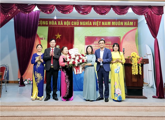 Hội nghị Ban công tác Mặt trận khu Bí Trung 1, phường Phương Đông