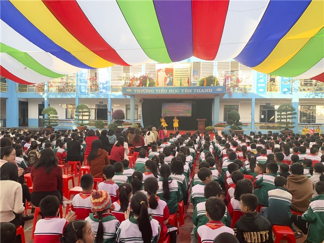 Tuyên truyền pháp luật tại Trường Tiểu học Yên Thanh và Trường Tiểu học&THCS Quốc tế Stephen Hawking