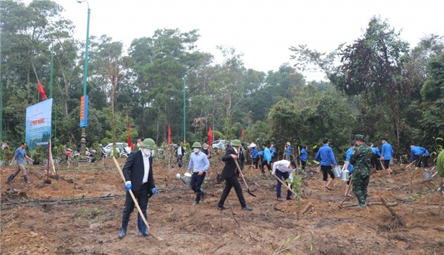 Hưởng ứng Tết trồng cây năm 2024, thực hiện Đề án trồng 1 tỷ cây xanh của Thủ tướng Chính phủ