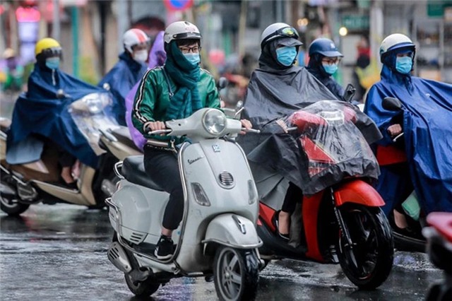 Ngày 3/1, không khí lạnh bắt đầu gây mưa rét ở Bắc Bộ, Bắc Trung Bộ