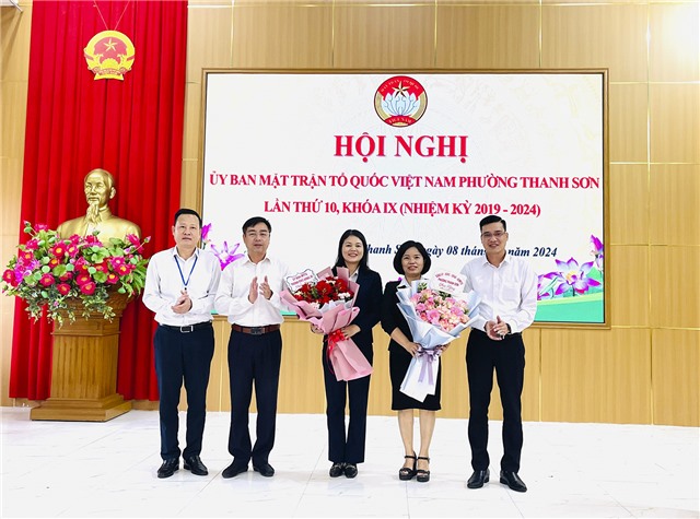 Hội nghị Ủy ban MTTQ phường Thanh Sơn kỳ thứ 10, nhiệm kỳ 2019-2024