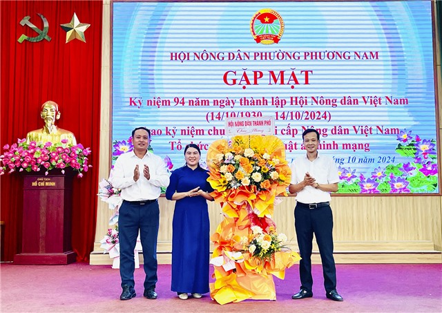 Hội Nông dân phường Phương Nam gặp mặt kỷ niệm 94 năm Ngày thành lập Hội Nông dân Việt Nam 