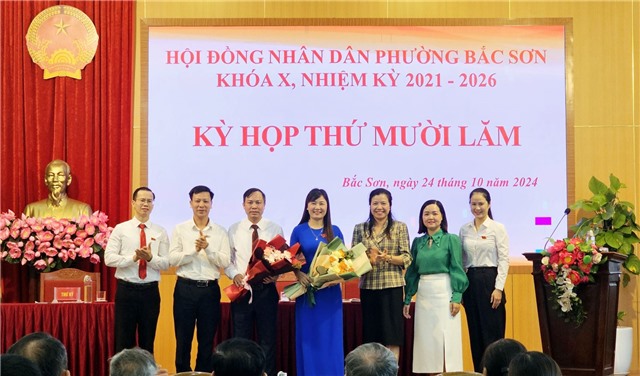 Phường Bắc Sơn tổ chức Kỳ họp thứ 15 nhiệm kỳ 2021 - 2026