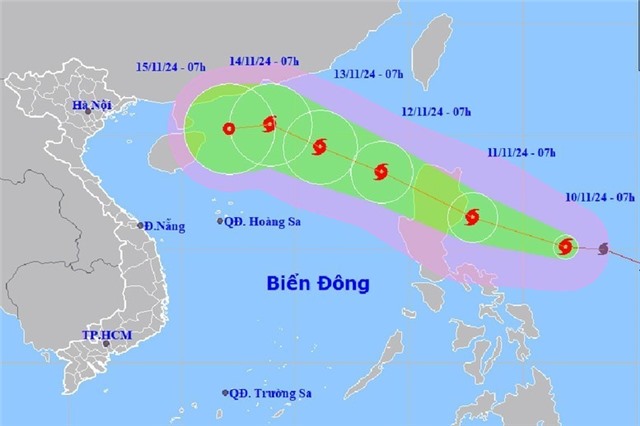 Xuất hiện cơn bão mới, Hải Phòng ban hành công điện ứng phó