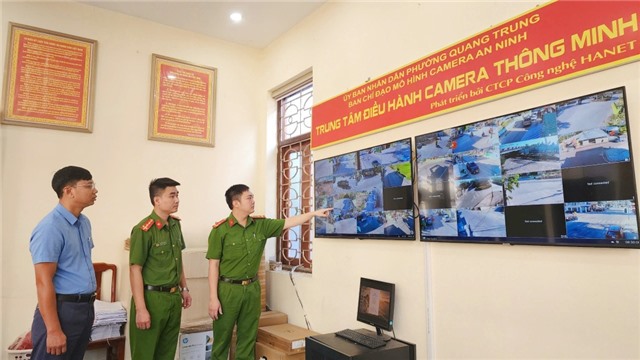 TP Uông Bí: Phát huy hiệu quả hệ thống camera an ninh