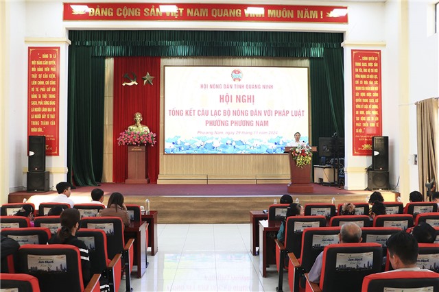   Câu lạc bộ Nông dân với pháp luật phường Phương Nam tổng kết năm 2024